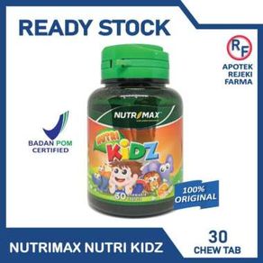 [ BPOM ] Nutrimax Nutri Kidz isi 30 Tablet - Nutri max NutriKidz kids