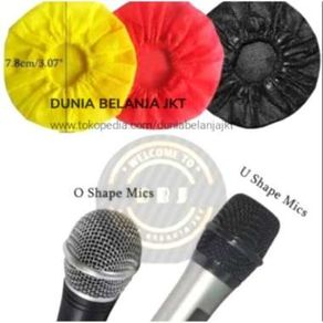 cover/sarung microphone 100 pcs