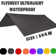 flysheet 3x4 ultralight waterproof alas tenda