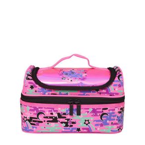 Smiggle Away Double Decker Lunchbox Pink - IGL446723PNK