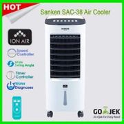 Air Cooler Sanken SAC-38 Canggih Fitur humidifier & ION AIR-Sejuk adem