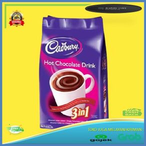 cadbury hot chocolate drink / minuman coklat panas 3in1