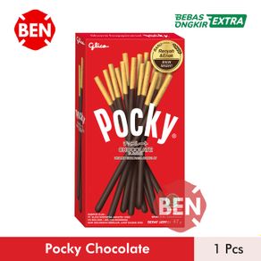 pocky chocolate flavour 47g 47gr 47 g gr gram - glico coklat besar pak