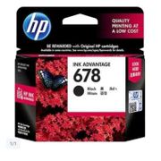 cartridge tinta printer hp 678 black