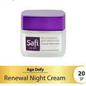 Safi night renewal cream