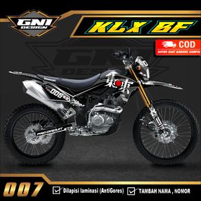 DECAL KLX BF 150 BLACK