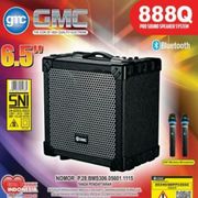 Speaker Meeting GMC 888Q Bluetooth Radio Usb Free 2 MIC WIreless mantap