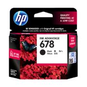 HP 678 Cartridge Black Tinta Printer
