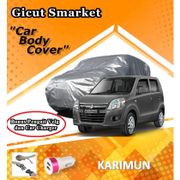 SELIMUT SARUNG COVER BODY MOBIL KARIMUN FREE CHARGER USB MOBIL