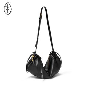 FOSSIL Gigi Crescent Shoulder Bag Black -Tas Selempang Wanita ZB1493-001