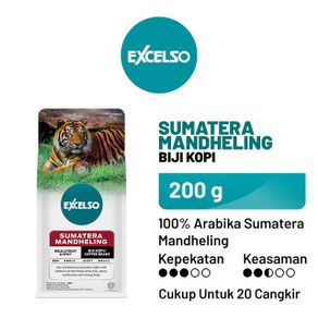 EXCELSO Sumatera Mandheling Kopi 200 gr