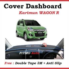 Cover Dashboard Suzuki Karimun Wagon-R + Anti Slip + Double Tape 3M