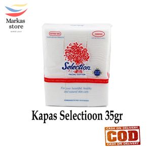 Selection Kapas Wajah Kecantikan 35gr/Facial Cotton Kapas /Kapas kecantikan 35 gr