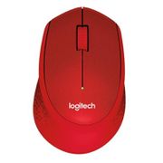 mouse wireless logitech m331 - silent plus mouse garansi resmi 1 tahun - merah