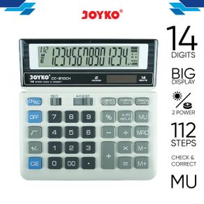 Joyko CC-810CH Check Correct Kalkulator 14 Digits