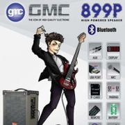 GMC 899P Speaker Bluetooth Free 2 Mic wireless Karaoke
