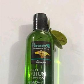 PINK Vitamin Penumbuh Rambu dan Vitamin Perawatan Rambut HERBORIST SAMPO ZAITUN Olive Shampoo - 250 ml