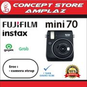 Concept Store Amplaz Resmi - Fujifilm Instax Mini 70 Kamera Pocket - Black Resmi bonus by klaim