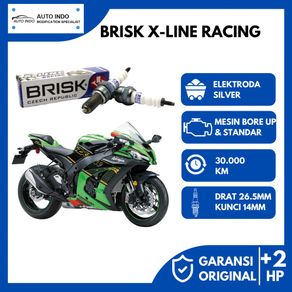 Busi Motor Racing Kawasaki ZX25R Busi Brisk X-line Xline COR10-X9 Ori