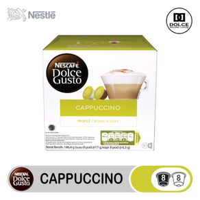 capsule ndg nescafe dolce gusto cappuccino 1 box original nestle - 12/box-okt23