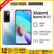 redmi 10 2022 new ram 4/64 garansi resmi termurah - putih