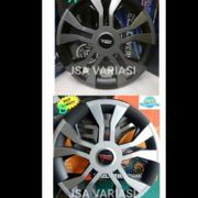 Cover Dop Velg Ring 13 14 Mobil Universal Abu Silver