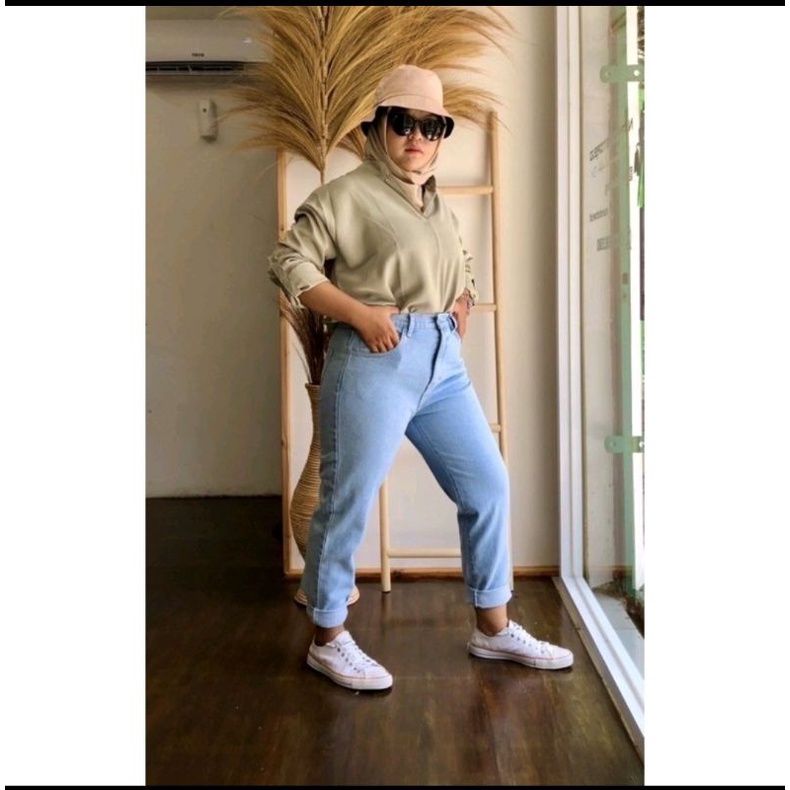 Pilihan JUMBO BOYFRIEND JEANS BIG SIZE 35 42 | 64,999.00 | Harga 6/2022 |  ShopBack