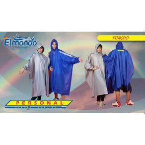 Elmondo EPC710 Personal Jas Hujan Ponco Lengan Dewasa High Quality poncho