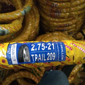 Ban Trail Swallow 2.75-21 Atau 275-21 S-209 Bukan Tubeless