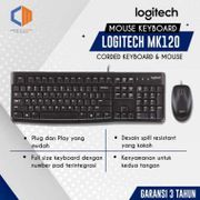 LOGITECH MK120 Mouse Keyboard Desktop 100% original