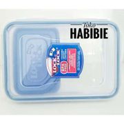 Lock N Lock Lock & Lock Rectangular Short Kotak Makan Lunch Box 550 Ml