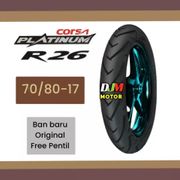 BAN TUBLES CORSA PLATINUM R26 (80/80 RING 17) (90/80 RING 17) (100/80 RING 17) BAN BARU ORIGINAL FREE PENTIL