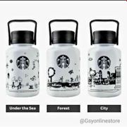 Original Starbucks X Kreaby Tumbler 1 Liter Reusable Starbuck Bottle