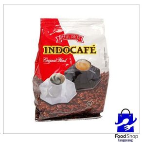 indocafe original blend refill pack 180 gram instant coffee