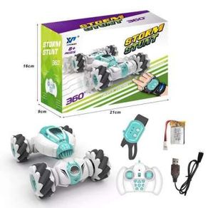 2022 NEW S-012 RC Stunt Car Remote Control Watch Gesture Induction 360 Degree Twisting Dancing Off-road Toys 2.4GHz 4WD Rotation