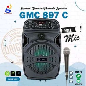 Speaker Ampli Multimedia Bluetooth Gmc 897C Meeting Multifungsi