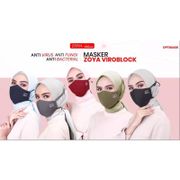 Masker Viroblock By Zoya x Heiq Optimask Masker Wanita