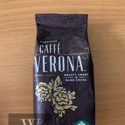 starbucks cafe verona - whole bean dark roast 250gr biji kopi coffee - cafe verona sangat halus