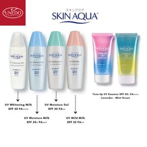 Skin Aqua Sunscreen UV SPF 50  SPF 30 25 20 Moisturizer Milk