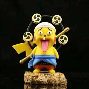 One Piece Enel Pikachu Pokemon Action Figure Mugiwara Luffy Zoro Nami