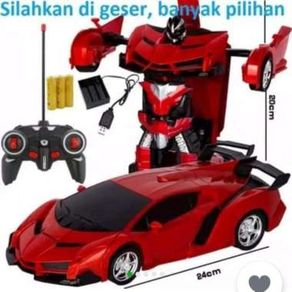 MAINAN MOBIL REMOTE TRANSFORMER