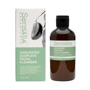 sensatia botanicals unscented soapless facial cleanser 220ml