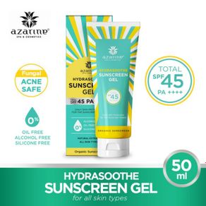 azarine hydrasoothe sunscreen gel 50ml / sunscreen gel azarine - spf45 pa++++