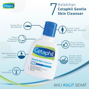 Cetaphil Skin Cleanser 125ml Sabun Muka dan Badan 125ml