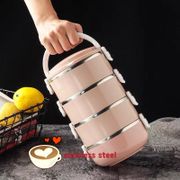 PESONA - RANTANG STAINLESS 4 SUSUN / RANTANG 4 SUSUN KARAKTER / RANTANG MAKANAN / RANTANG SUSUN SERBAGUNA