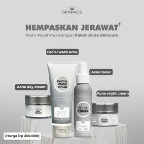 Paket Acne by bening skincare| dr. oky pratama Dipl. AAAM