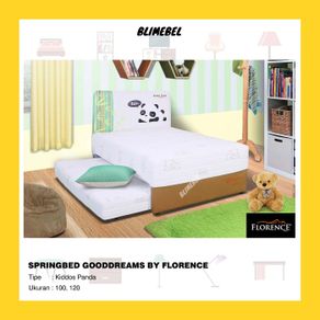 blimebel florence spring bed gooddreams panda 2 in 1/tempat tidur anak - 100x200