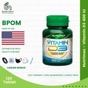 nutrimax vitamin d3 120 tablet 400 iu