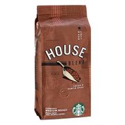 kopi starbucks house blend medium roast whole bean 250 gram