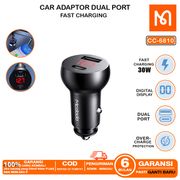 mcdodo cc-7490 car adaptor charger pd type c fast charge 20w original - adp dual 30w